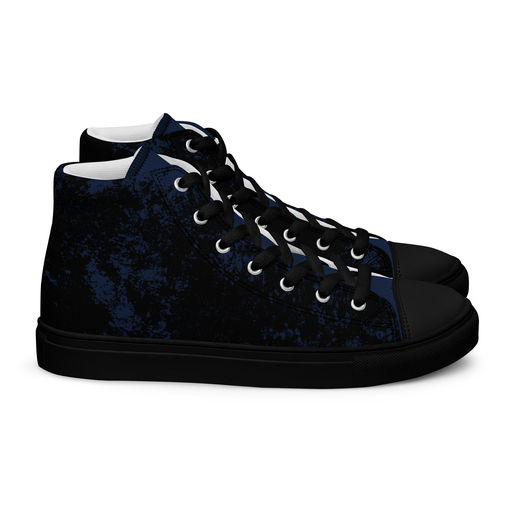 OCEAN FLOOR (Men’s High Top Canvas Shoes)