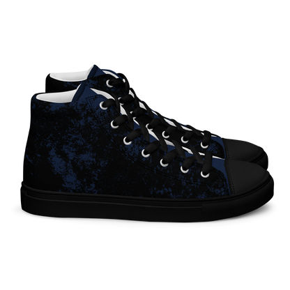 OCEAN FLOOR (Men’s High Top Canvas Shoes)