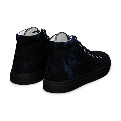 OCEAN FLOOR (Men’s High Top Canvas Shoes)