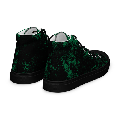 MONEY LIMES (Men’s High Top Canvas Shoes)