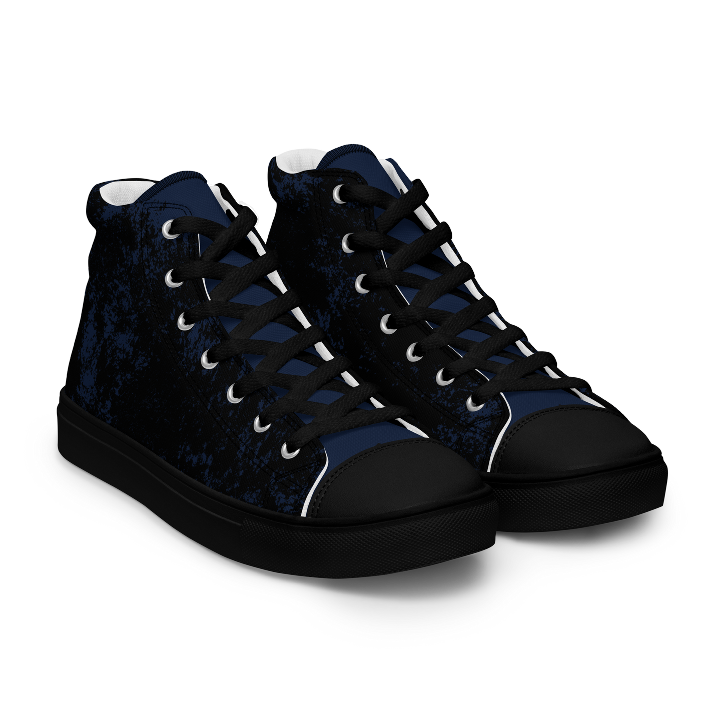 OCEAN FLOOR (Men’s High Top Canvas Shoes)