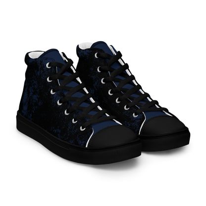 OCEAN FLOOR (Men’s High Top Canvas Shoes)