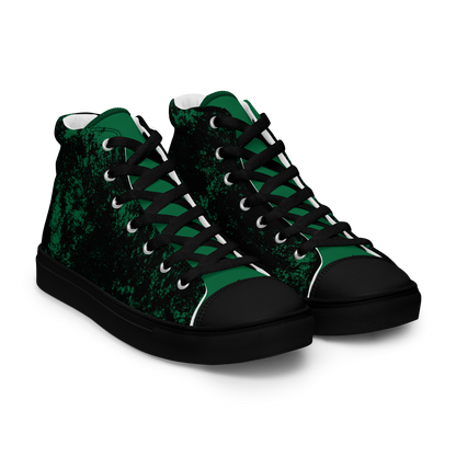 MONEY LIMES (Men’s High Top Canvas Shoes)