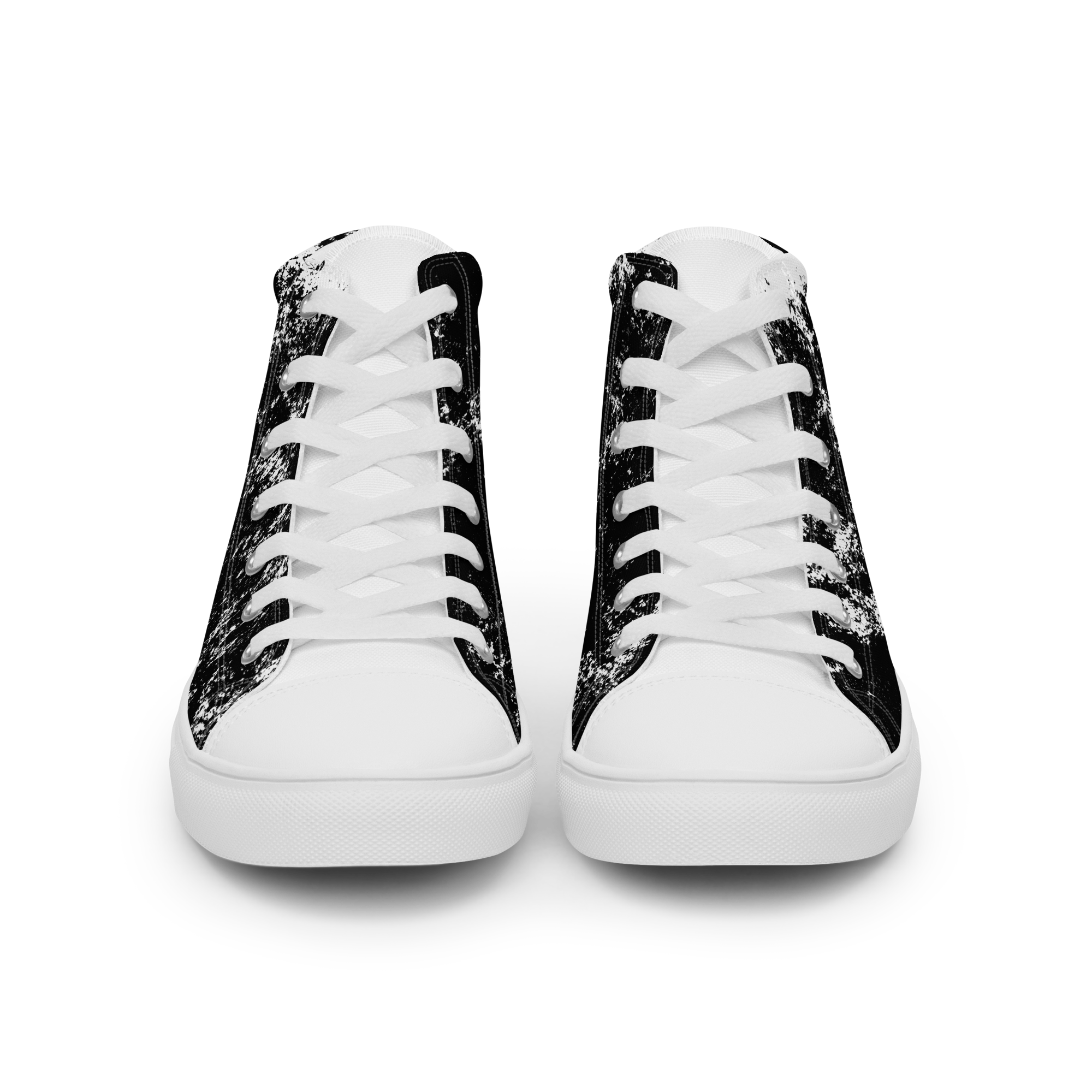 MARBLE BLANC (Men’s High Top Canvas Shoes)