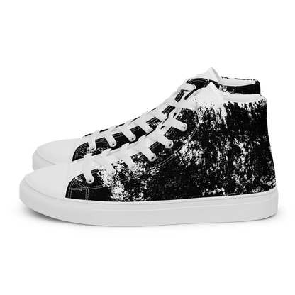 MARBLE WHITE (Men’s High Top Canvas Shoes)