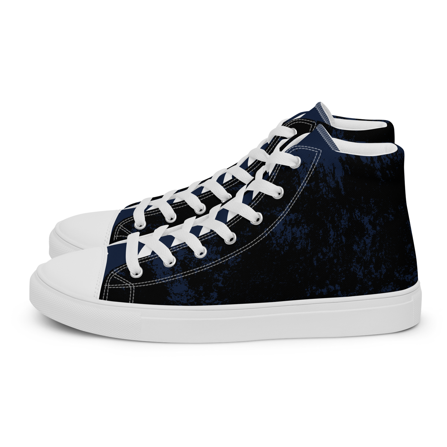 OCEAN FLOOR (Men’s High Top Canvas Shoes)