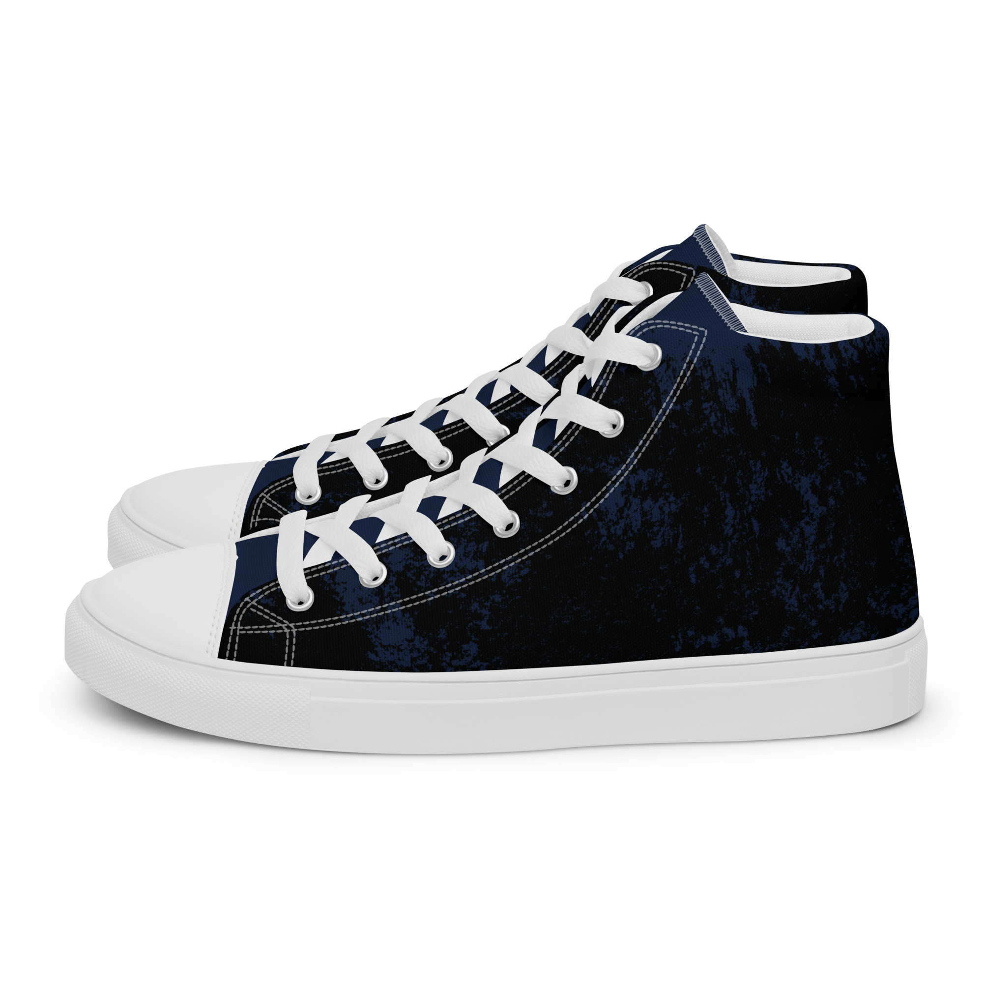 OCEAN FLOOR (Men’s High Top Canvas Shoes)