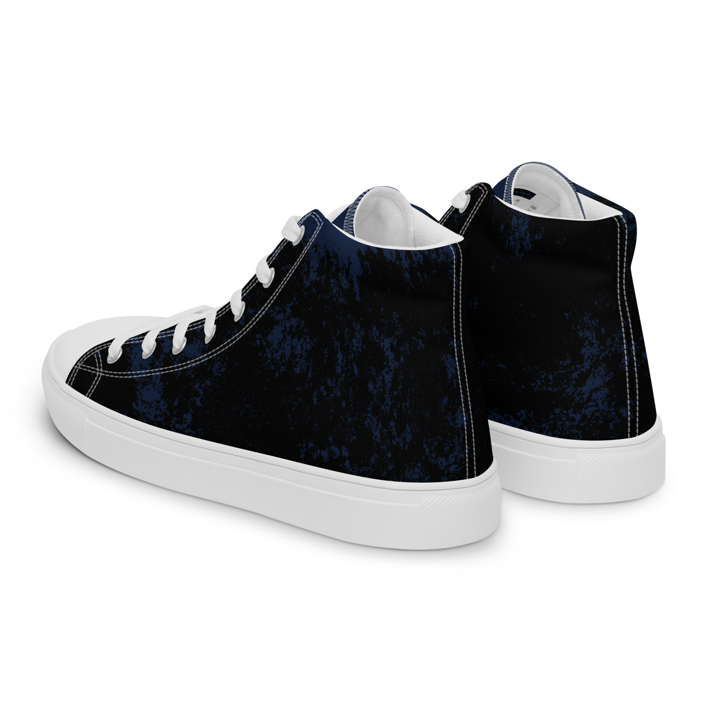 OCEAN FLOOR (Men’s High Top Canvas Shoes)