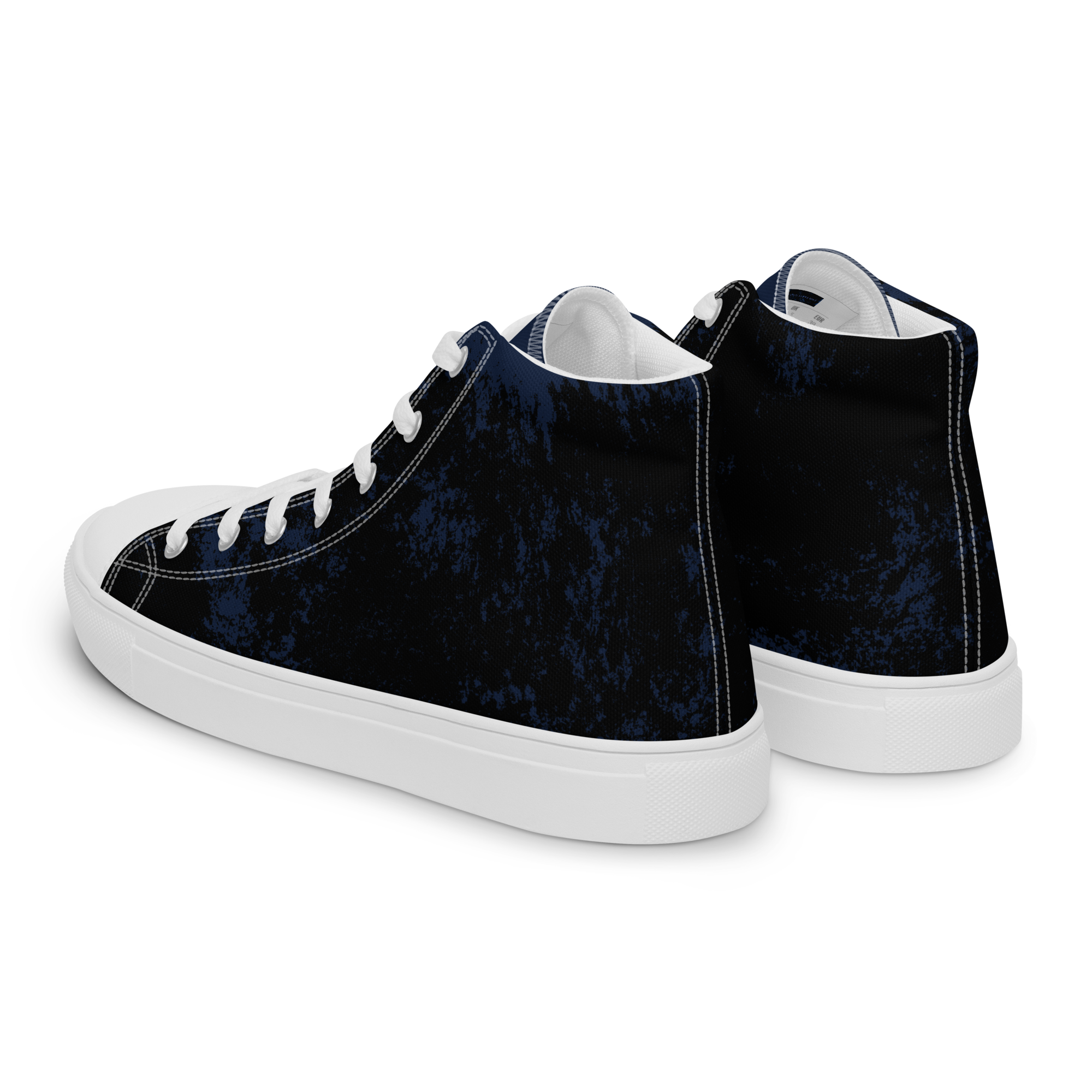 OCEAN FLOOR (Men’s High Top Canvas Shoes)