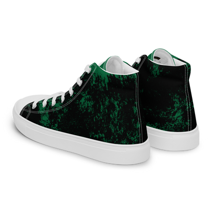 MONEY LIMES (Men’s High Top Canvas Shoes)