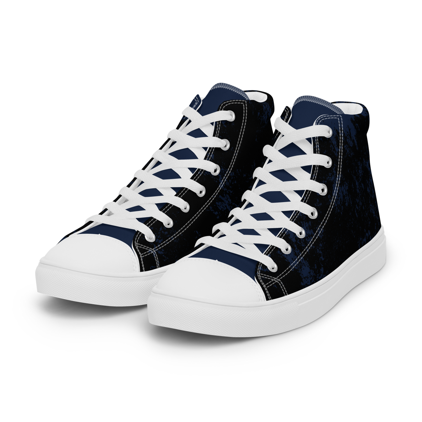 OCEAN FLOOR (Men’s High Top Canvas Shoes)