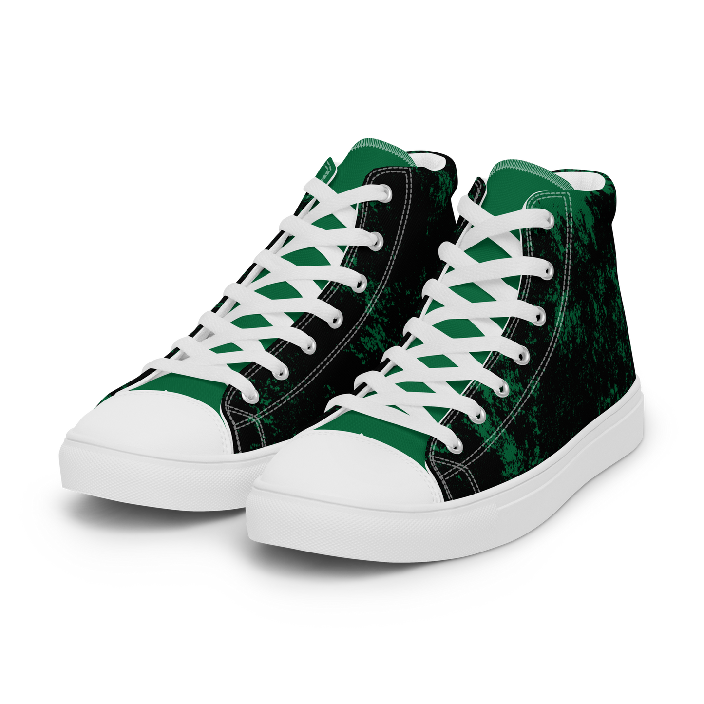 MONEY LIMES (Men’s High Top Canvas Shoes)