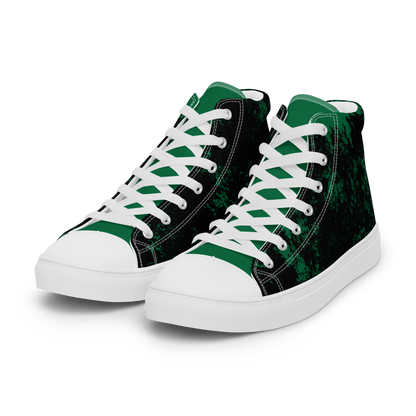 MONEY LIMES (Men’s High Top Canvas Shoes)