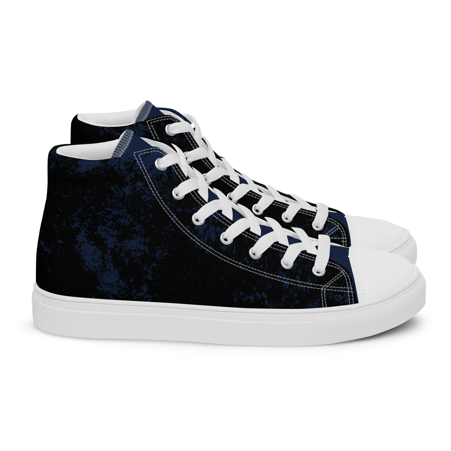 OCEAN FLOOR (Men’s High Top Canvas Shoes)