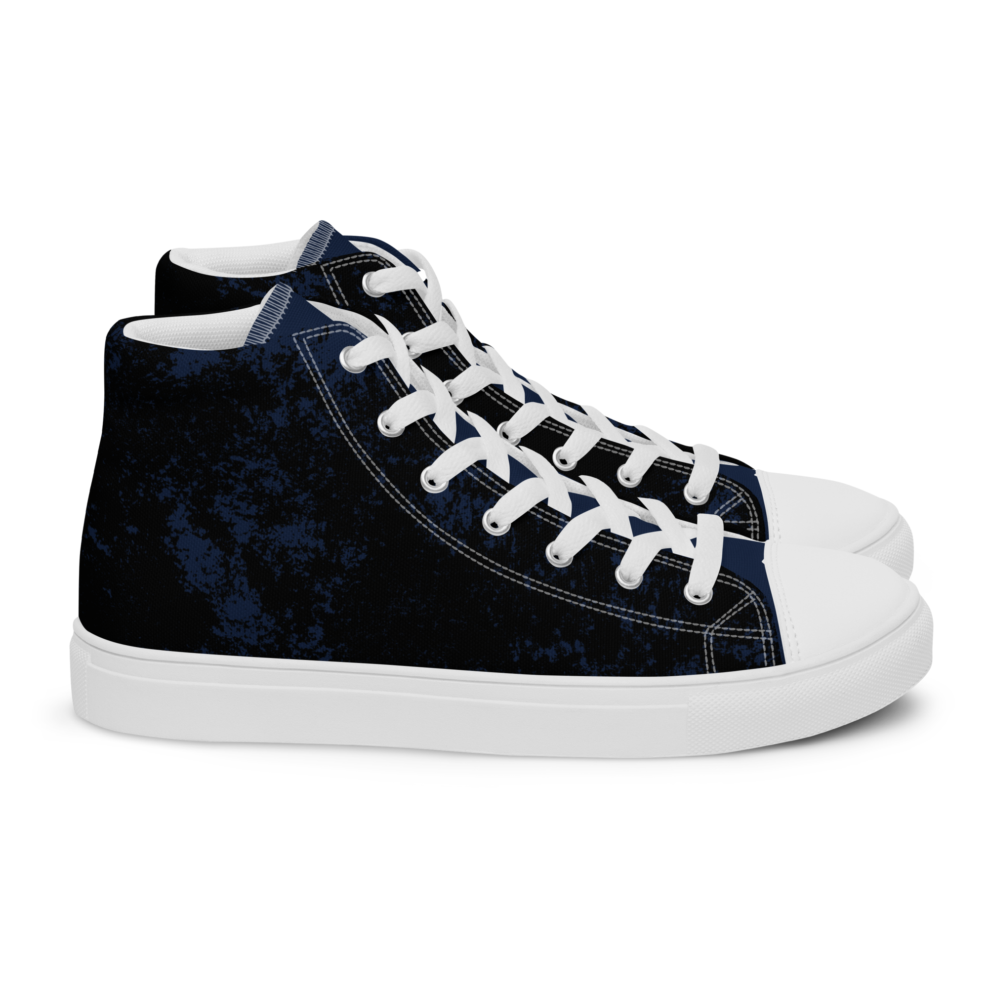 OCEAN FLOOR (Men’s High Top Canvas Shoes)