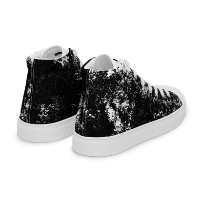 MARBLE WHITE (Men’s High Top Canvas Shoes)