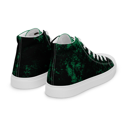 MONEY LIMES (Men’s High Top Canvas Shoes)