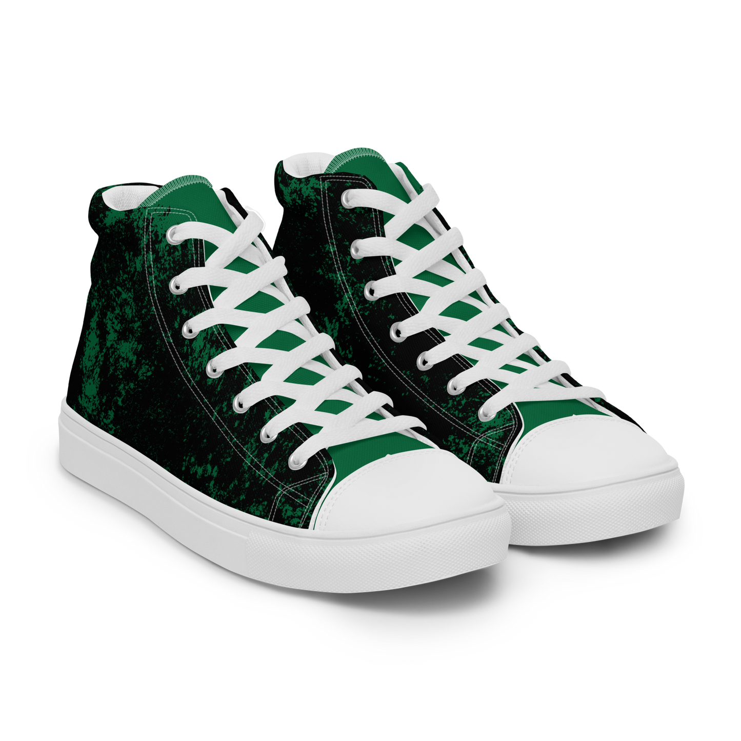 MONEY LIMES (Men’s High Top Canvas Shoes)