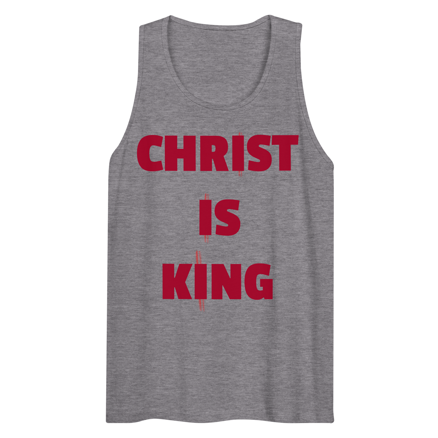 CHRIST IS KING Premium Tank