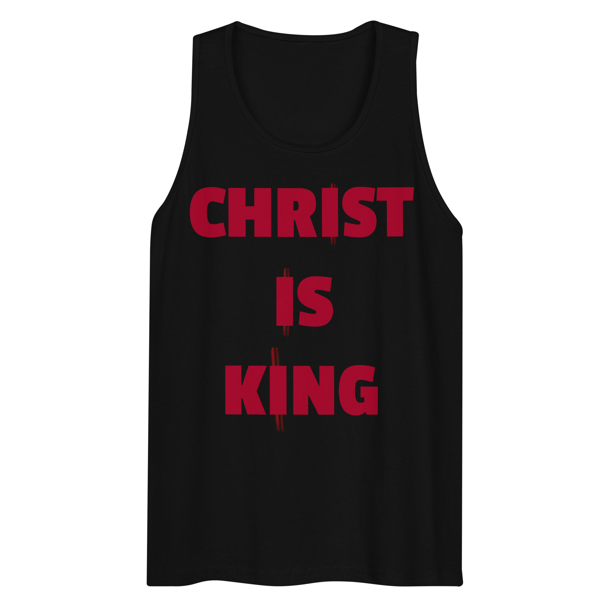 CHRIST IS KING Premium Tank