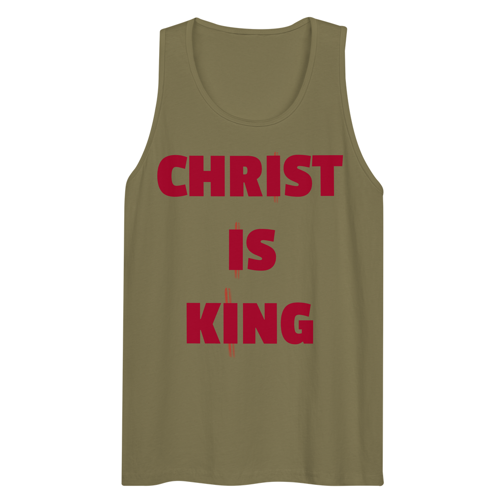 CHRIST IS KING Premium Tank