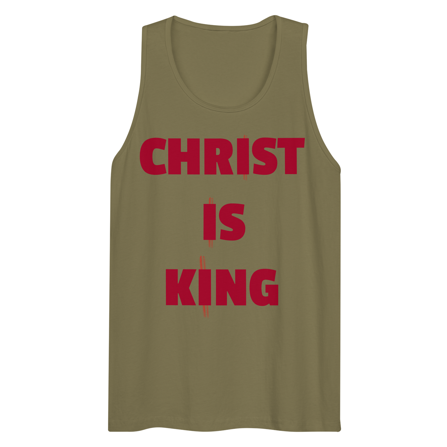 CHRIST IS KING Premium Tank