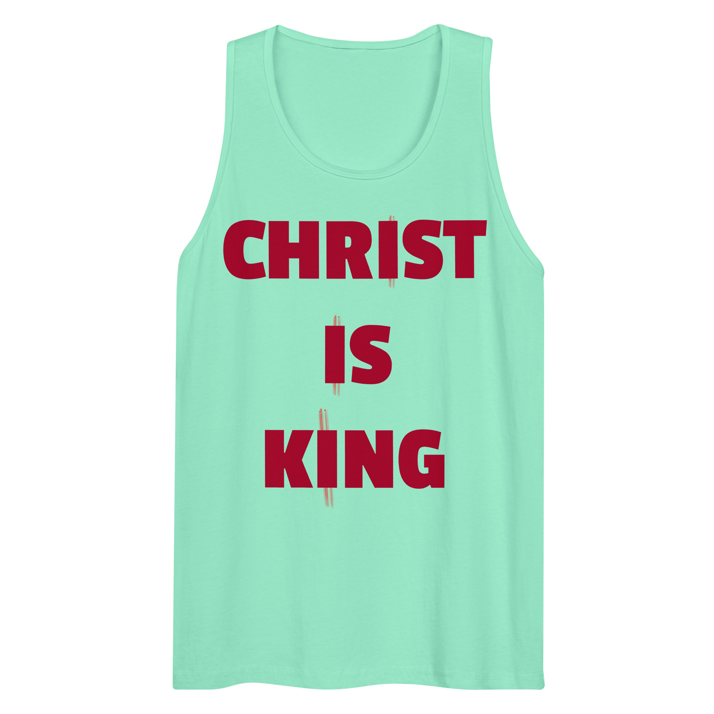 CHRIST IS KING Premium Tank