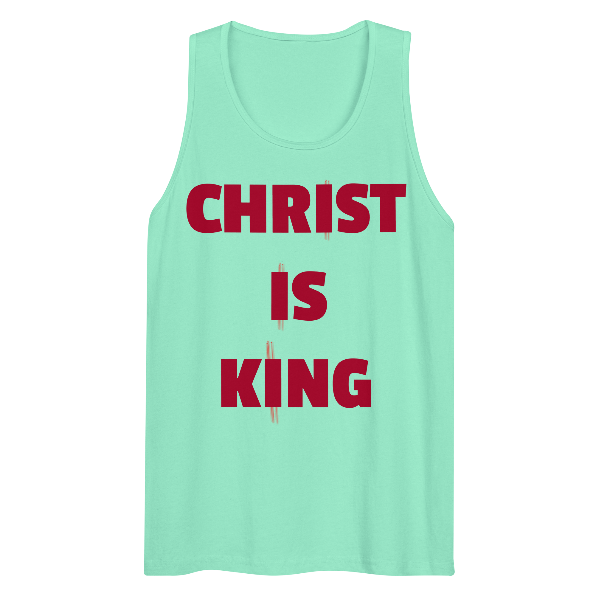 CHRIST IS KING Premium Tank