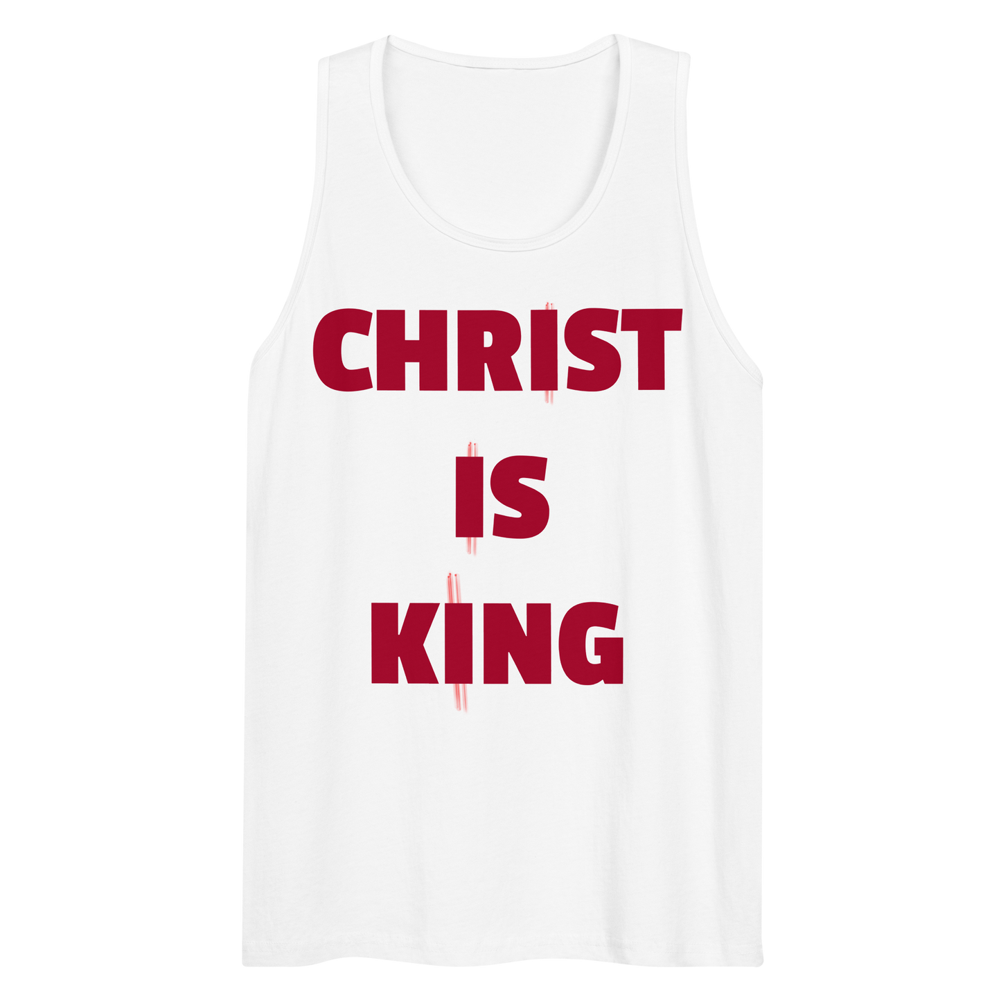 CHRIST IS KING Premium Tank