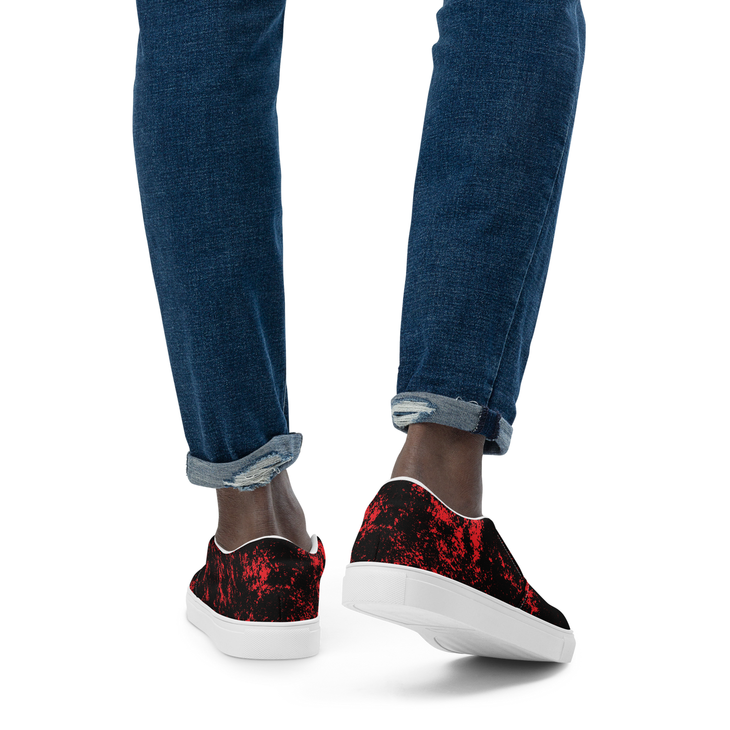 MOODY SCARLET (Men’s Slip-Ons)