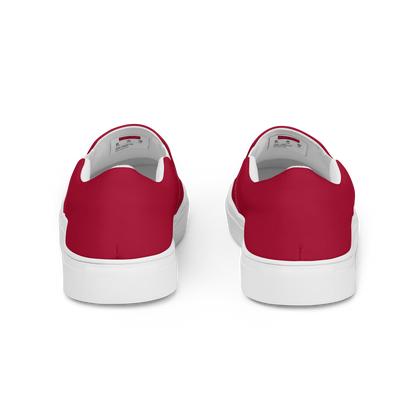 ALOYSIUS SCARLET (Men’s Slip-Ons)