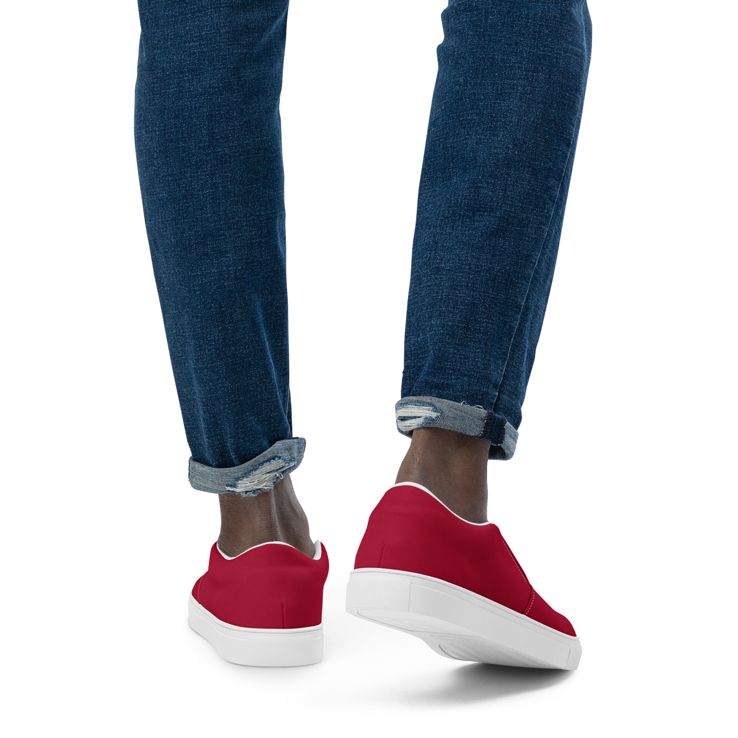 ALOYSIUS SCARLET (Men’s Slip-Ons)