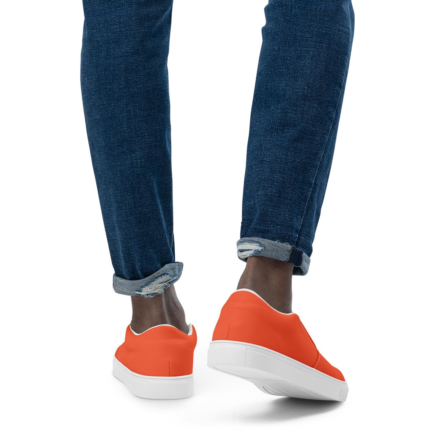 ALOYSIUS TANGERINE (Men’s Slip-Ons)