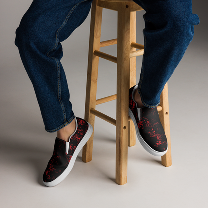 MOODY SCARLET (Men’s Slip-Ons)