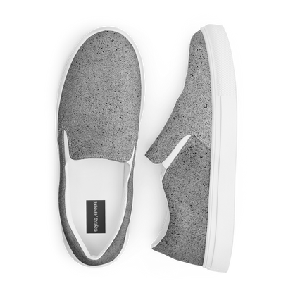 GRAINED GREY (Men's Slip-Ons)