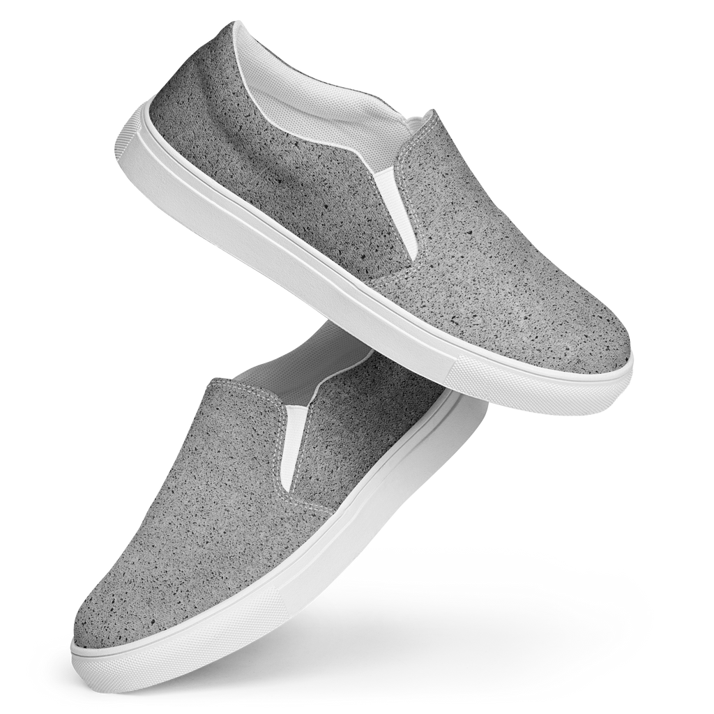 GRAINED GREY (Men's Slip-Ons)