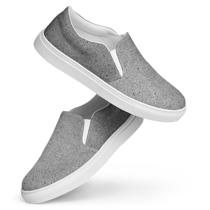 GRAINED GREY (Men's Slip-Ons)