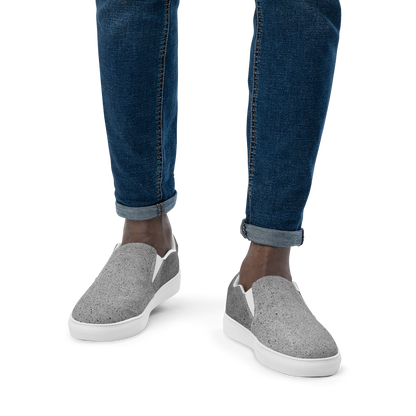 GRAINED GREY (Men's Slip-Ons)