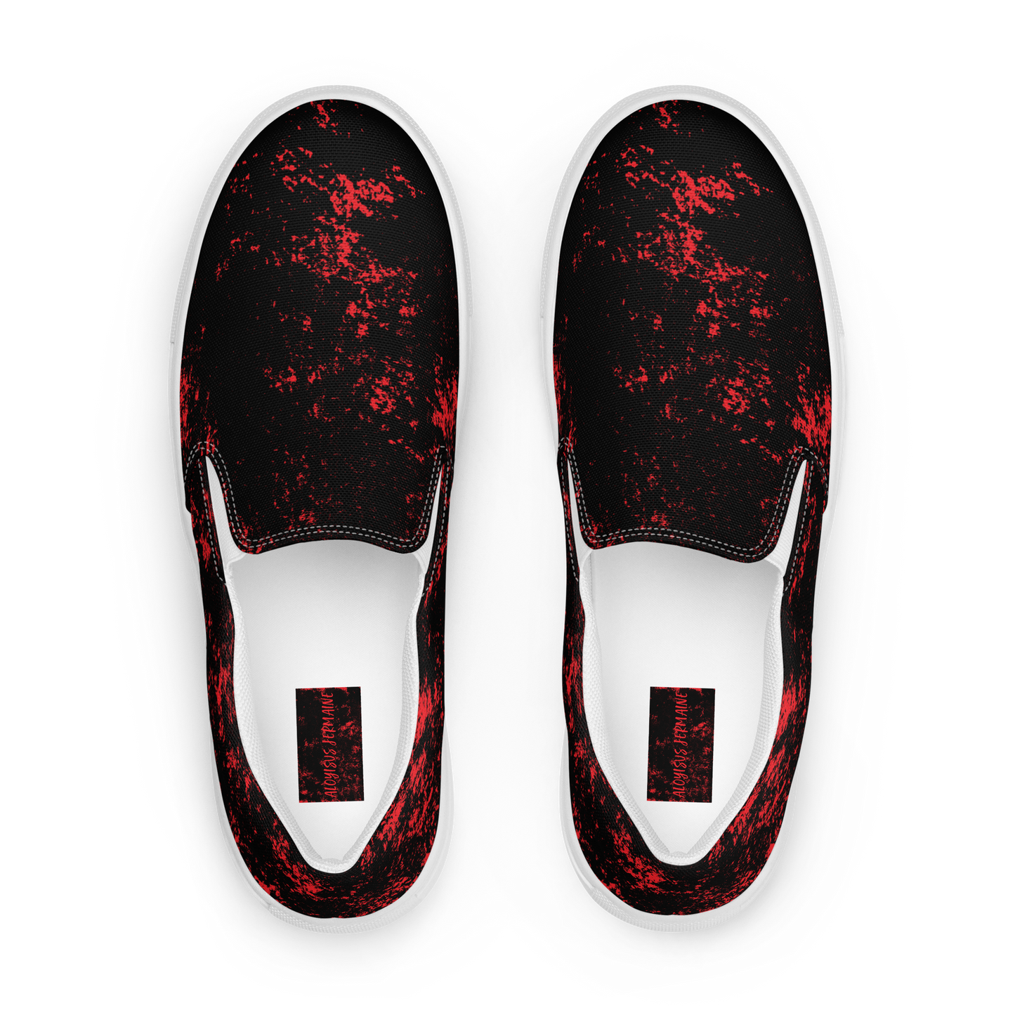 MOODY SCARLET (Men’s Slip-Ons)