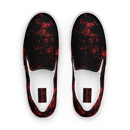 MOODY SCARLET (Men’s Slip-Ons)