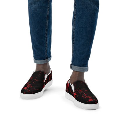 MOODY SCARLET (Men’s Slip-Ons)