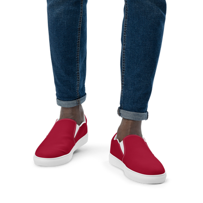 ALOYSIUS SCARLET (Men’s Slip-Ons)