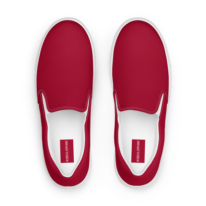 ALOYSIUS SCARLET (Men’s Slip-Ons)