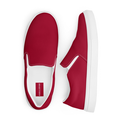 ALOYSIUS SCARLET (Men’s Slip-Ons)