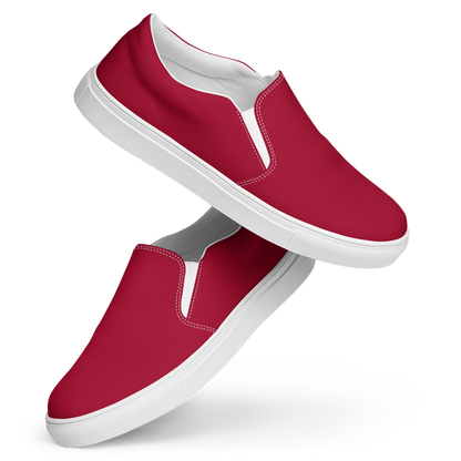 ALOYSIUS SCARLET (Men’s Slip-Ons)