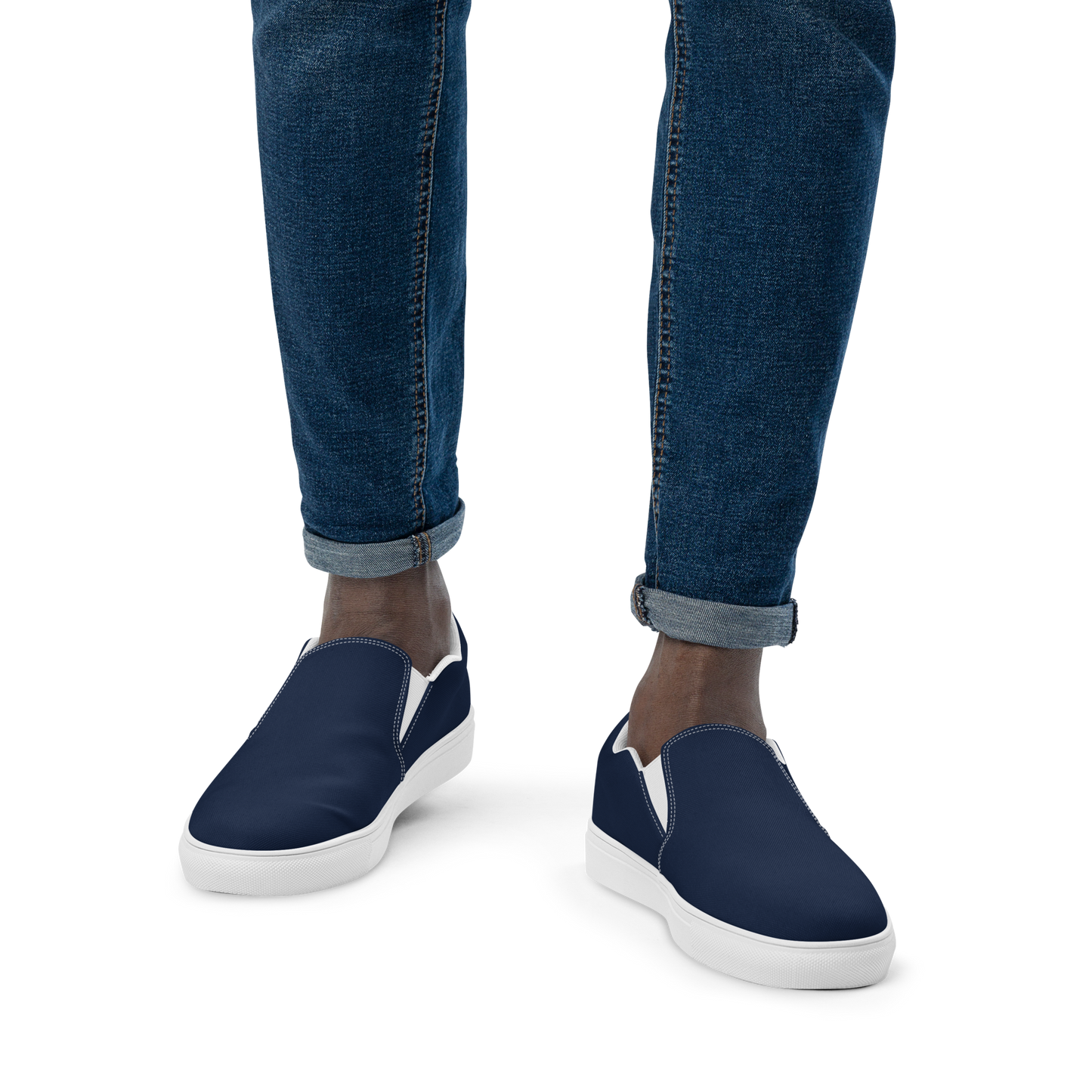 ALOYSIUS NAVY (Men’s Slip-Ons)