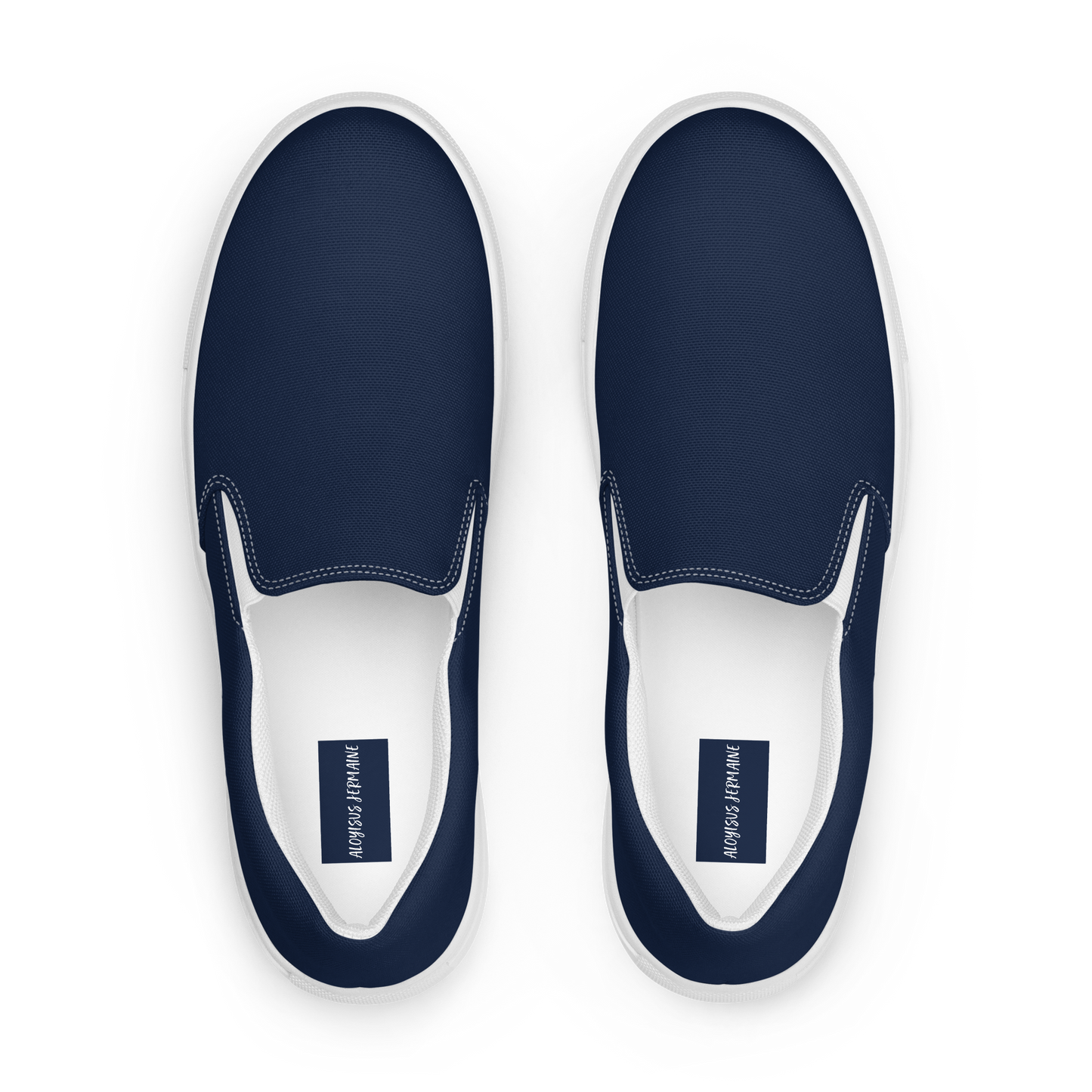 ALOYSIUS NAVY (Men’s Slip-Ons)