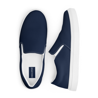 ALOYSIUS NAVY (Men’s Slip-Ons)