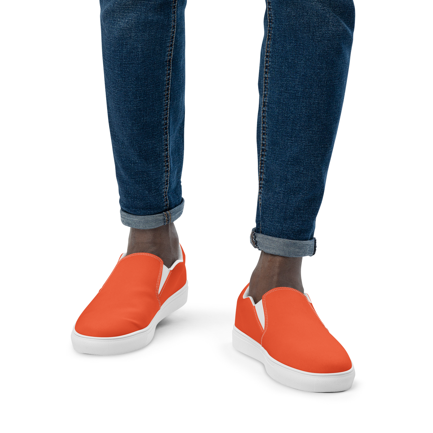 ALOYSIUS TANGERINE (Men’s Slip-Ons)