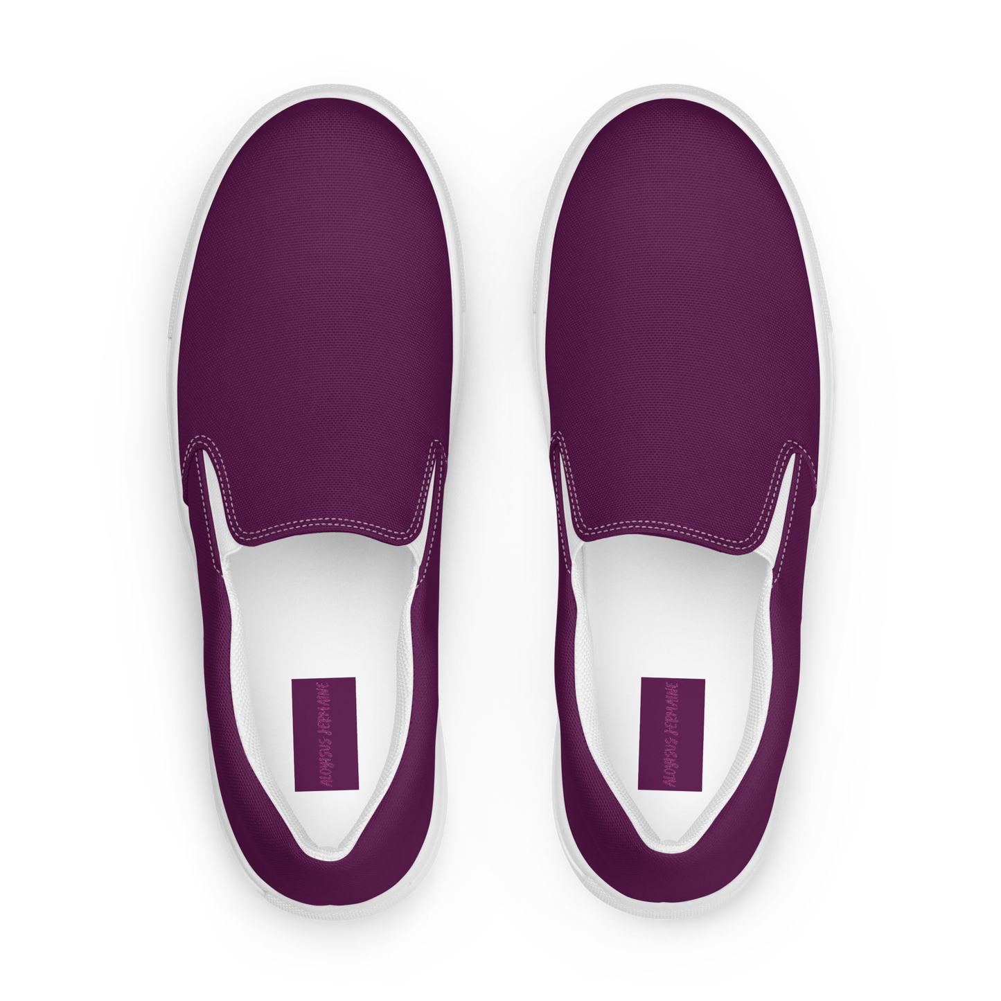 ALOYSIUS PLUM (Men’s Slip-Ons)